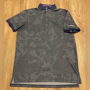 Men's Greyson Blue Medium Polo Firestone Country Club